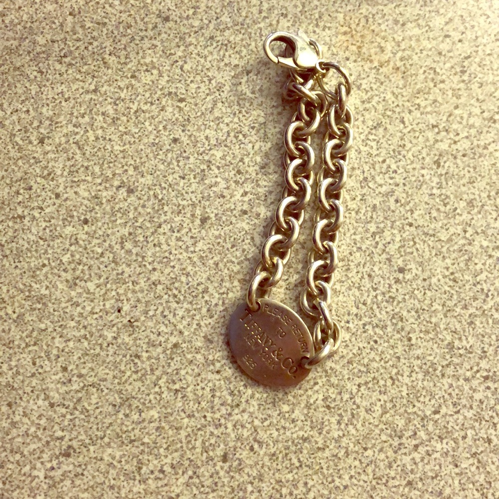 Tiffany tag bracelet